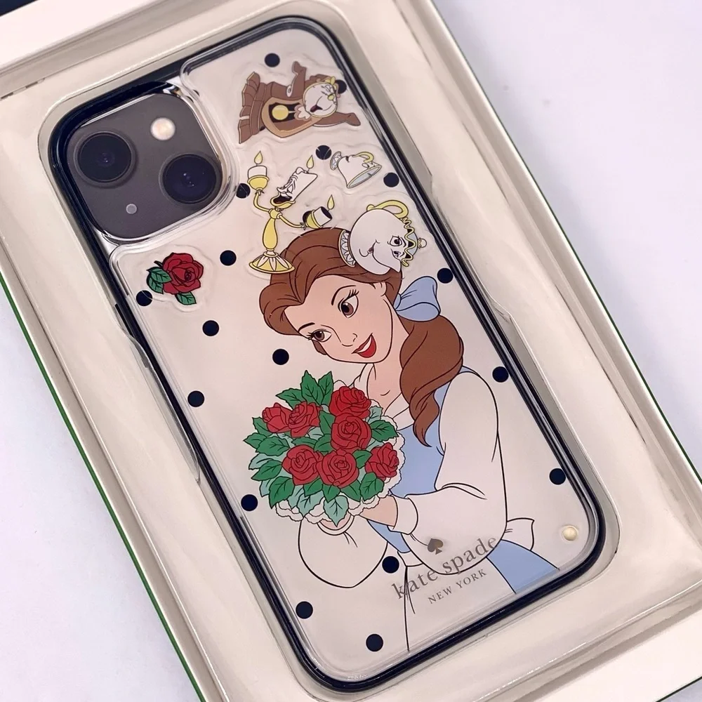 NWT Disney X Kate Spade New York Beauty And The Beast iPhone 14